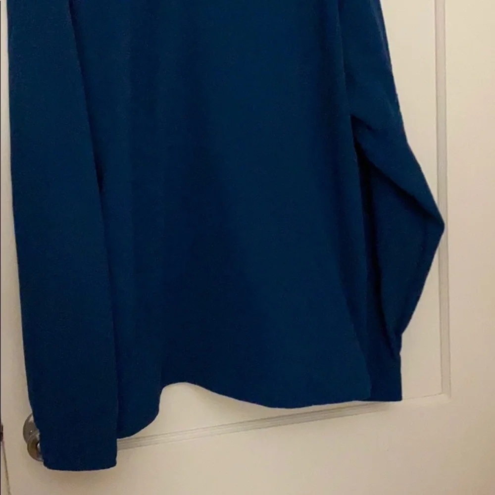 NWT Puma half zip blue & black sweater size: XXL